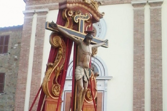 Perugia: Festa del Crocifisso della Parrocchia di San Valentino in Villantria (a firma di Selenio Canestrelli)